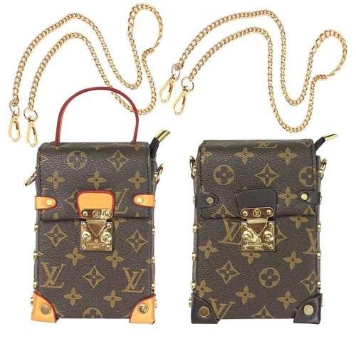 Hortory luxury handbag style iphone case with strap