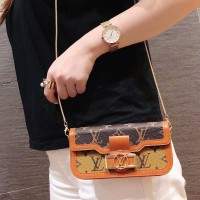 Hortory luxury handbag style iphone case with strap