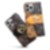 Hortory Stylish iphone case with decorative wallet and gold chain