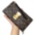 Hortory luxury clutch wallet phone bag