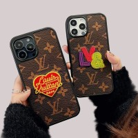 Hortory luxury designer cute cartoon pattern iPhone case