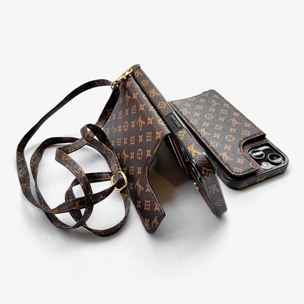 hortory lv iphone wallet case 14 pro max