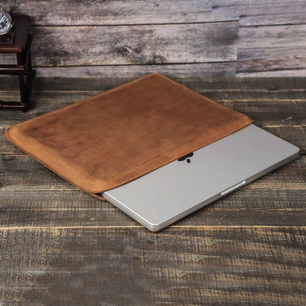 Macbook pro 14.2 inch protective case leather laptop cover